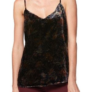 Paige Cicely Floral Velvet Cami